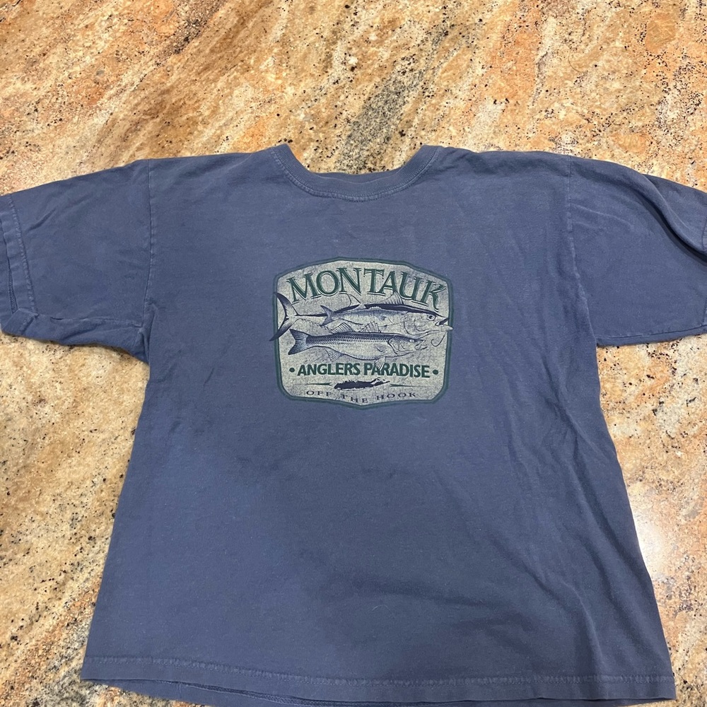 Kids large Montauk Long Island T-shirt
